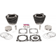 S&amp;S Cycle 136" Big Bore Cylinder Kit - Black/Highlighted Fins - M8 - 0931-1209 910-0848A